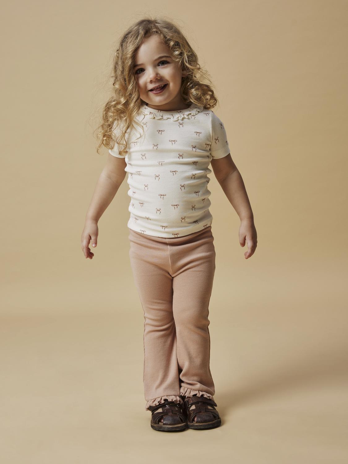 Lil Atelier Gago Kyr Bootcut Mahogany Rose