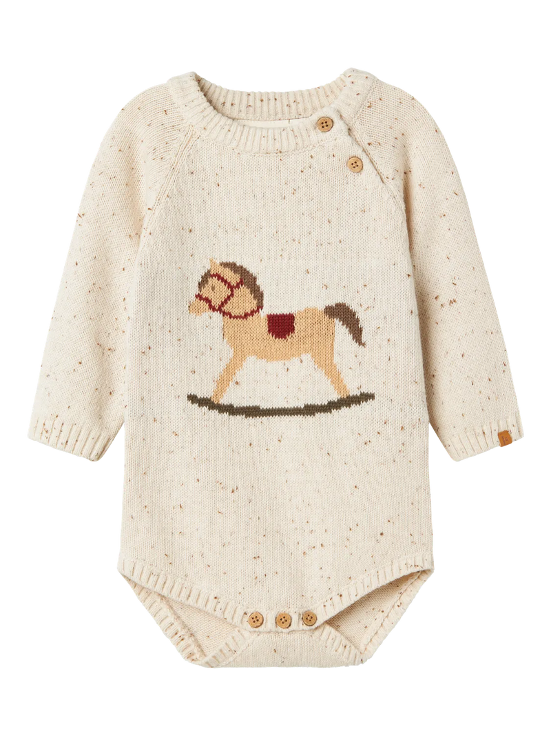 Lil Atelier Galto Ria Knit Body Rocking Horse