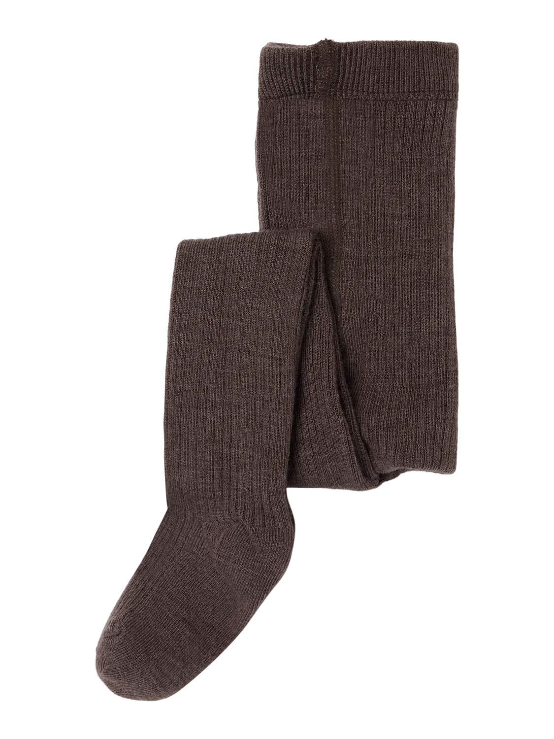 Lil Atelier Rakel Wool Pantyhose Shitake