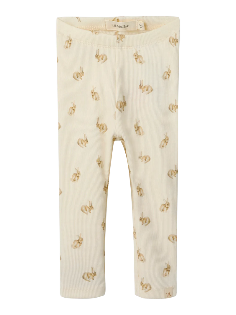 Lil Atelier Lavo Emo Legging Rabbit