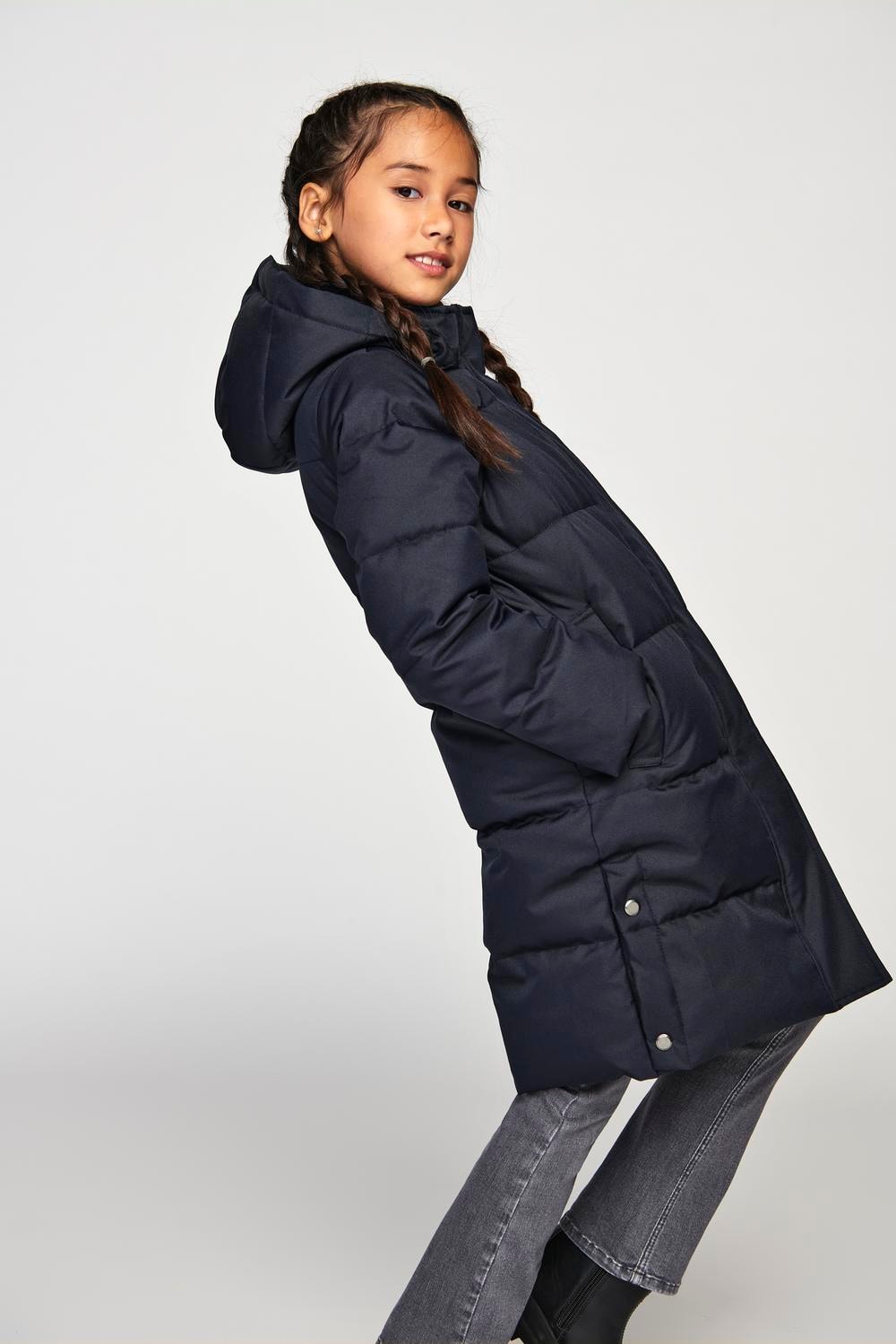 Only Kids Girene Puffer Coat Night Sky