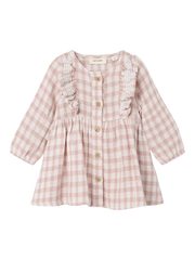 Lil Atelier Dagmar Loose Dress Peach Whip