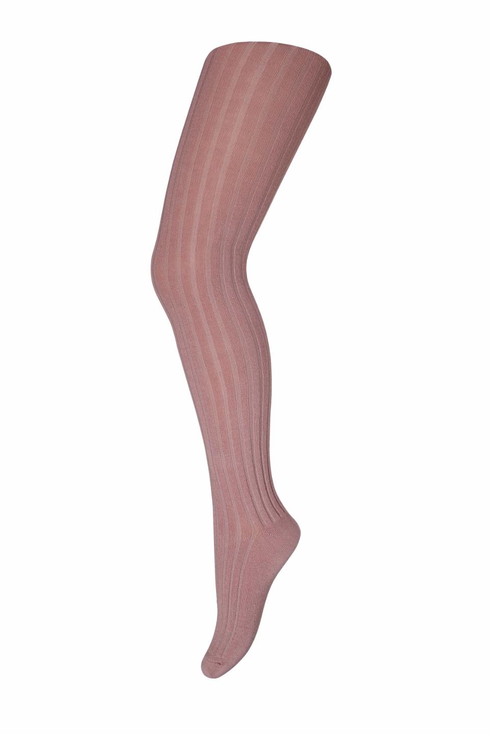 MP TIGHTS COTTON RIB Rose Grey