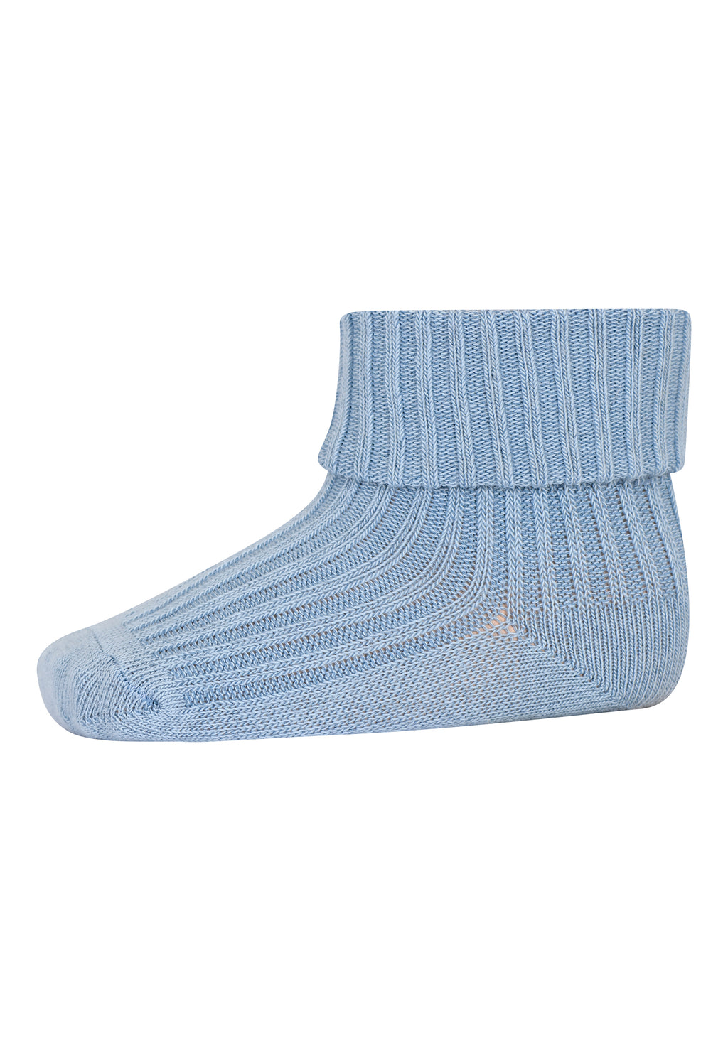 MP Cotton Socks Rib Dusty Blue