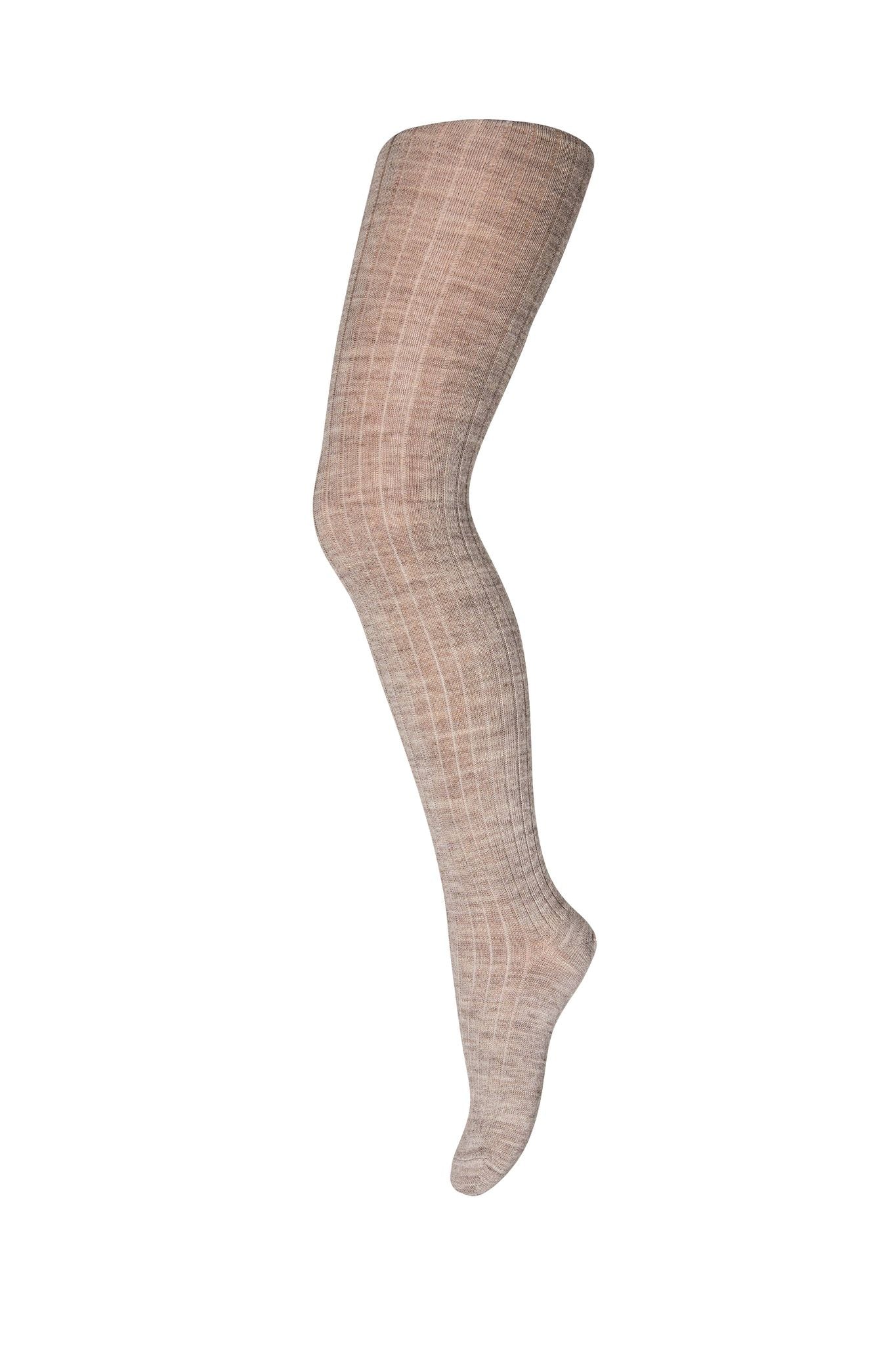 MP Tights Wool Brown Melange