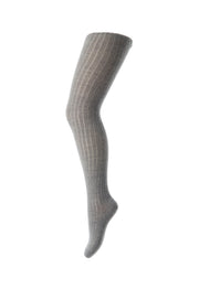 MP TIGHTS COTTON RIB Grey Melange