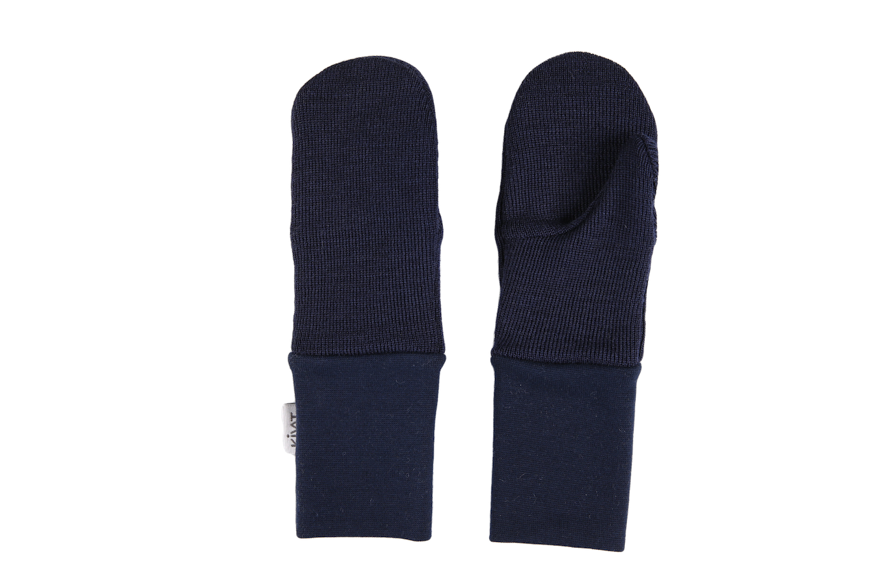 Kivat Ullvotter Mørkeblå