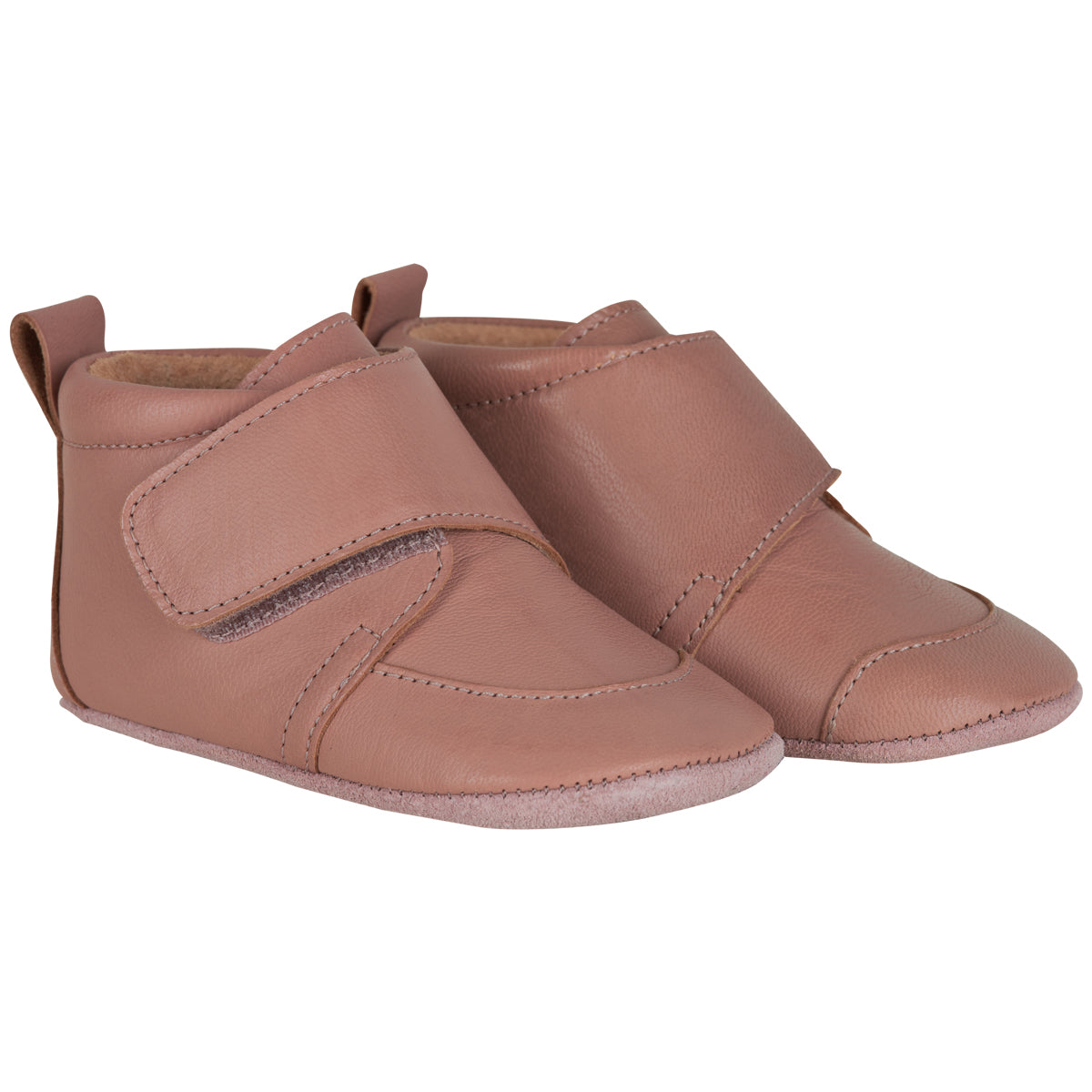 EnFant Velcro Plain innesko Mahogany Rose
