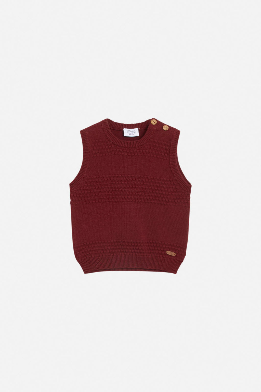 Hust and Claire Perry Vest Ruby Wine