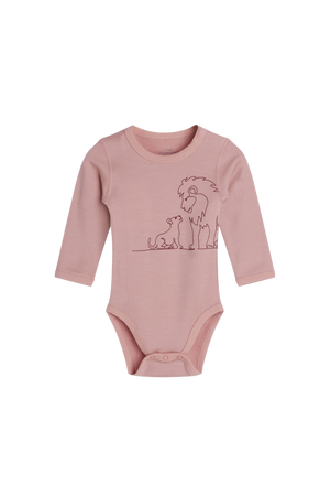Hust and Claire Baloo Wool/Bamboo Body Dusty Rose Lion