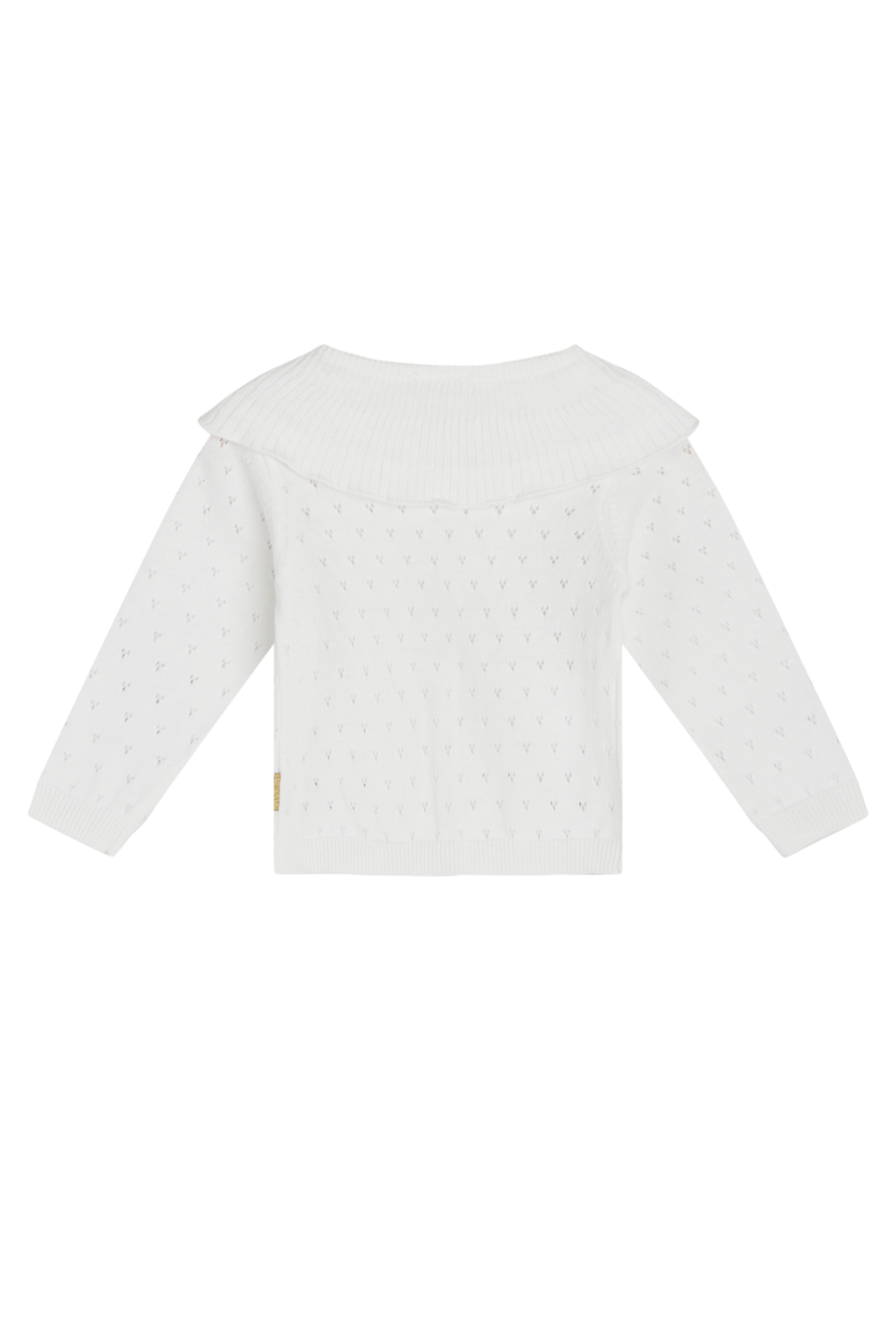 Hust and Claire Pen Cardigan White