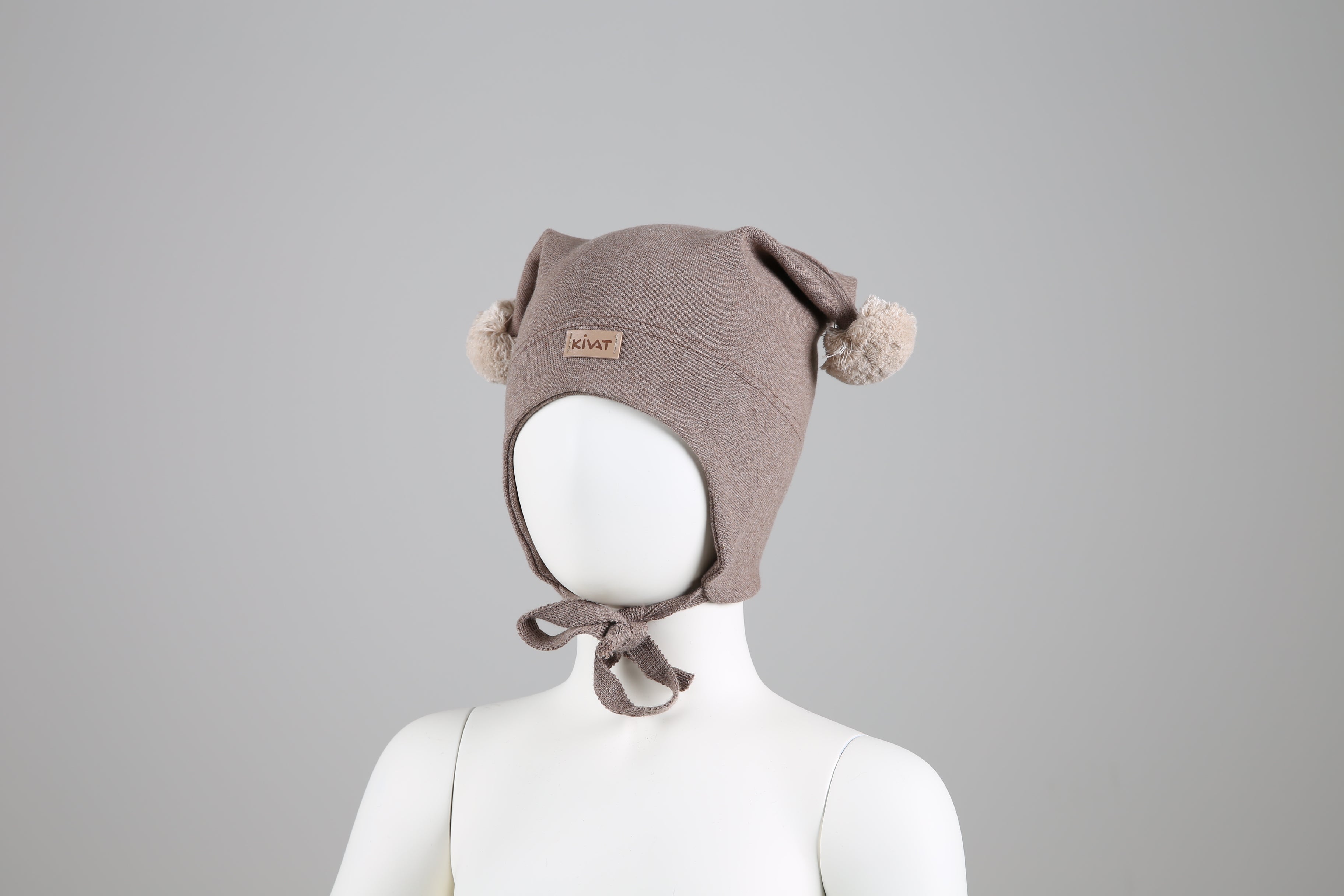 Kivat Joker hat Brunmelert/beige dusk Kivat merke