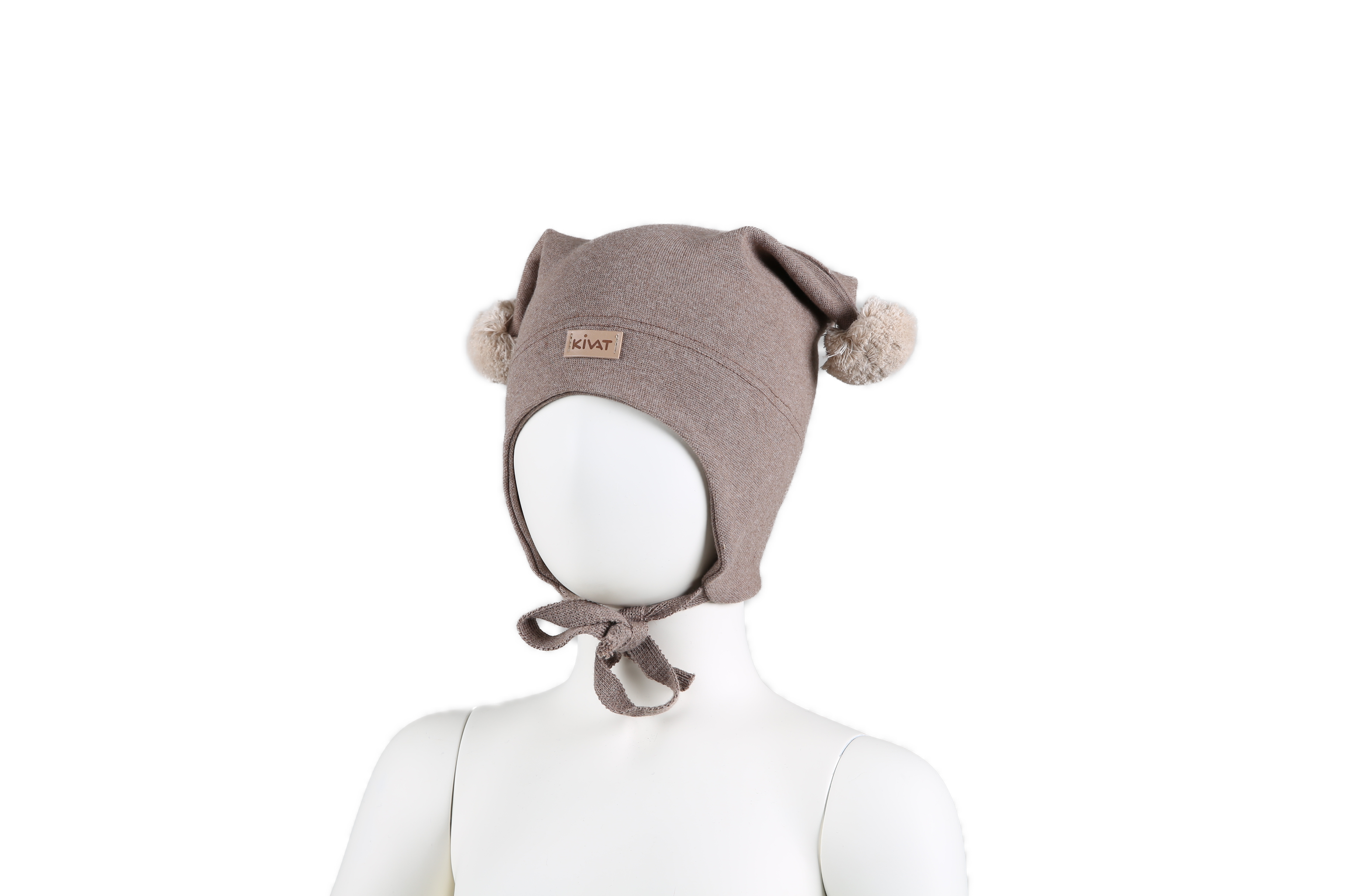 Kivat Joker hat Brunmelert/beige dusk Kivat merke