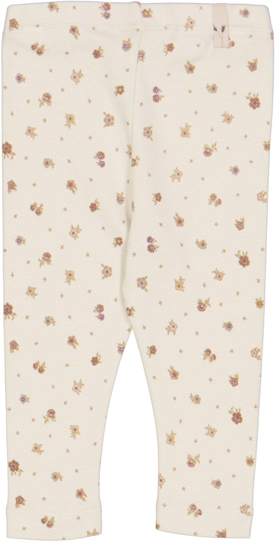 Wheat Jersey Leggings Chalk Flowers