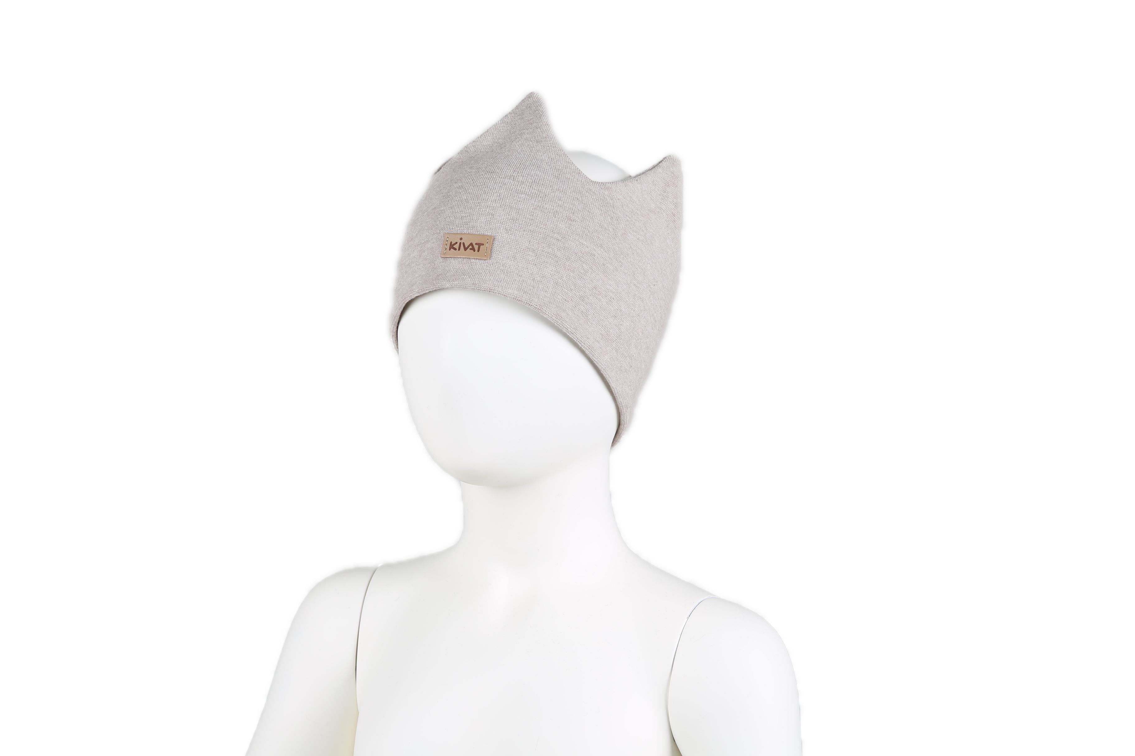 Kivat Krone Beige m/kivat skinnlapp