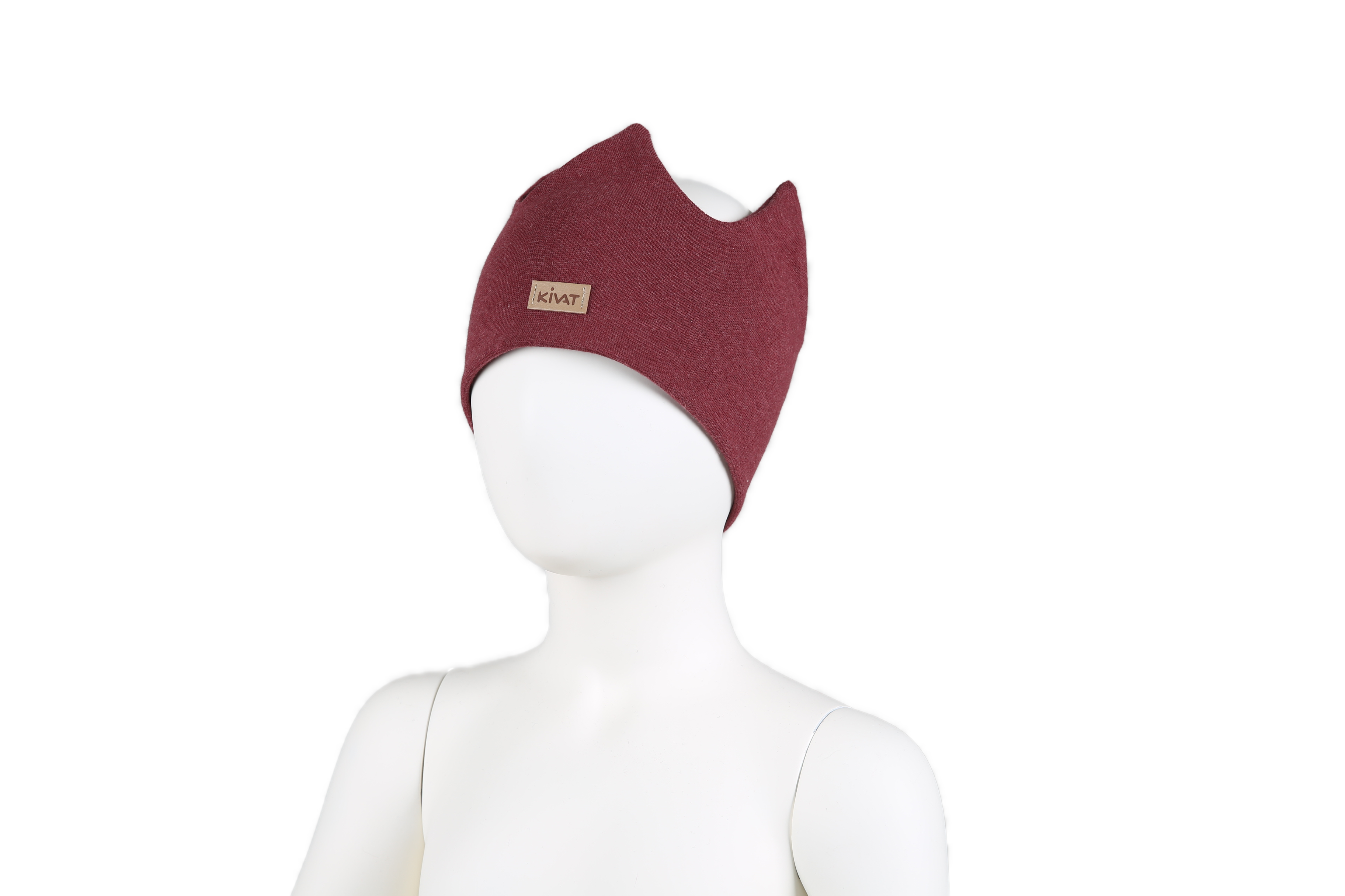 Kivat Krone Burgundy m/kivat skinnlapp