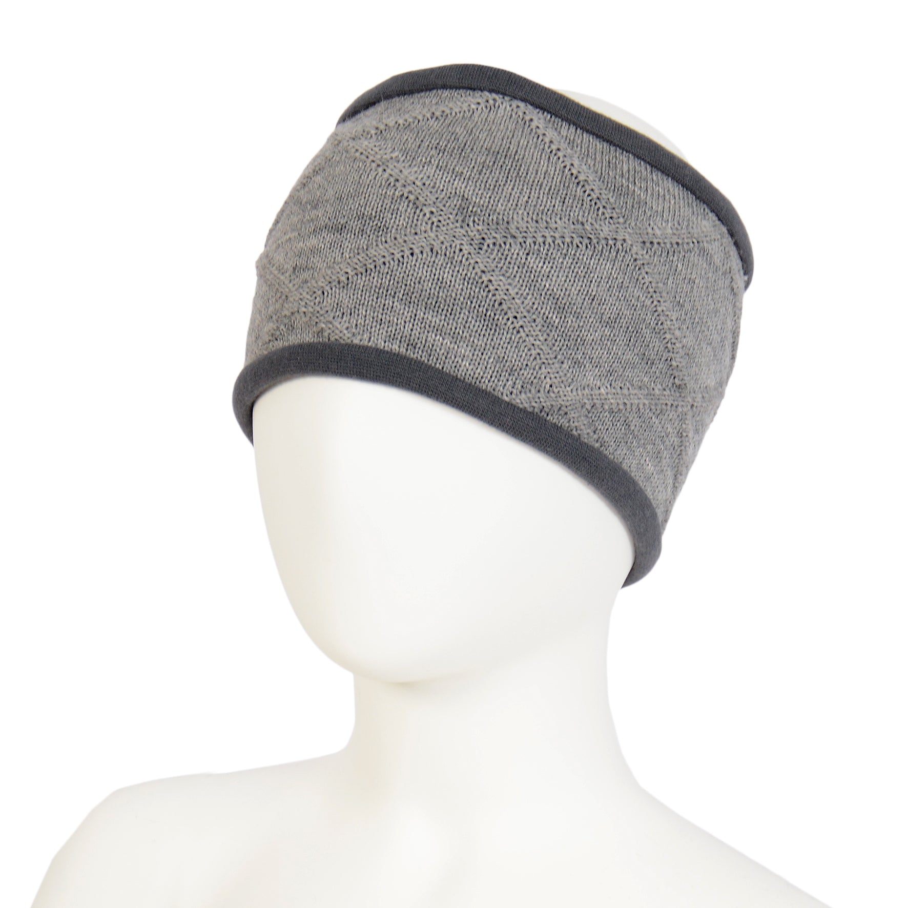 Kivat Pannebånd Ull Gråmed vindstoppere