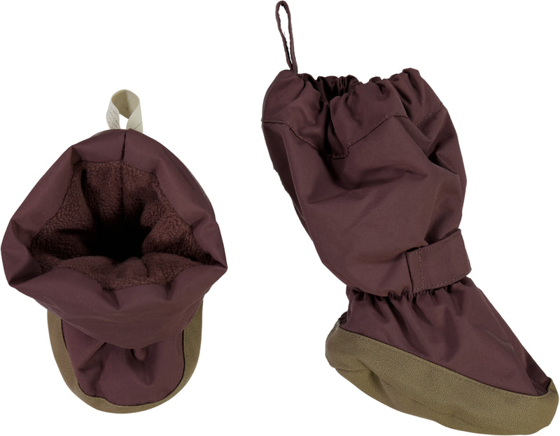 Wheat Outerwear Booties Tech eggplant