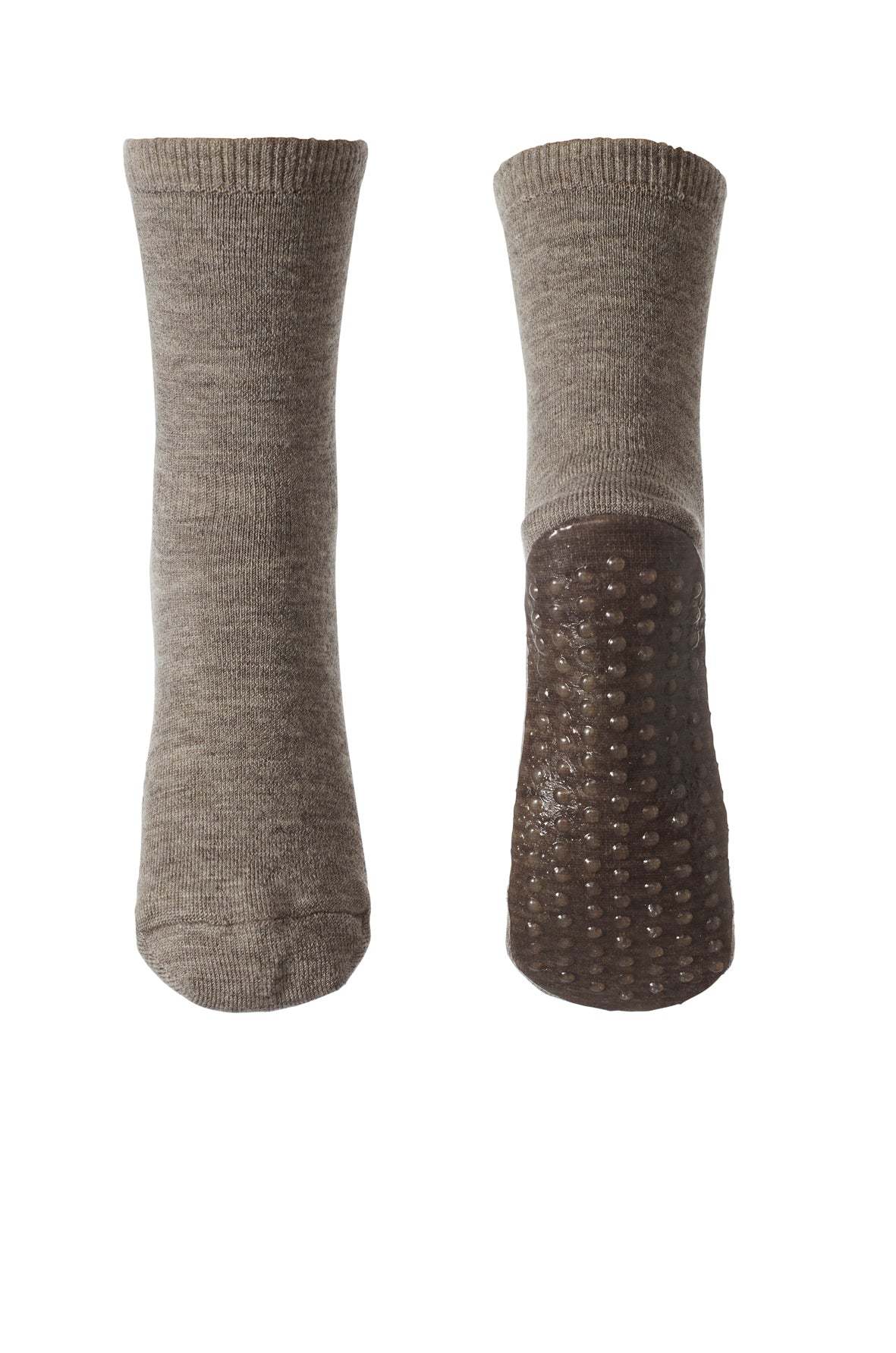 MP ullsokker med antiskli Beige