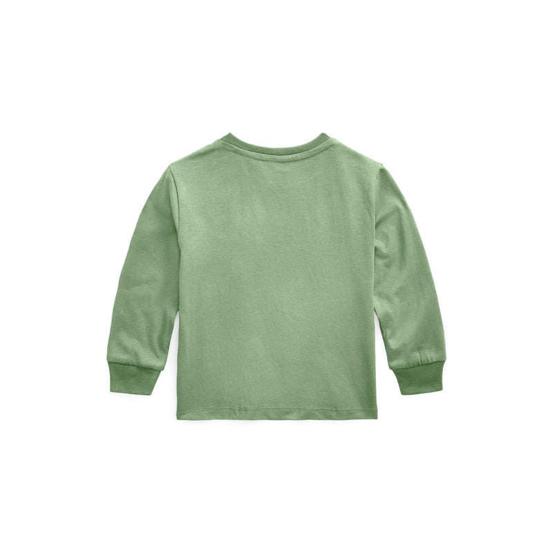 Ralph Lauren Cotton Jersey Long-Sleeve T-shirt OUTBACK GREEN