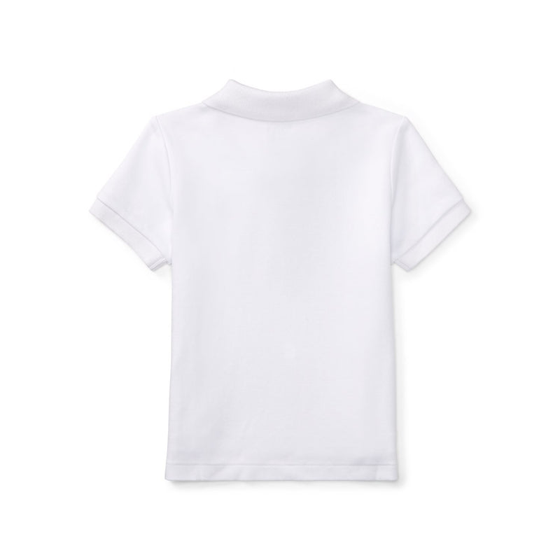 Ralph Lauren Cotton Interlock Polo Shirt White