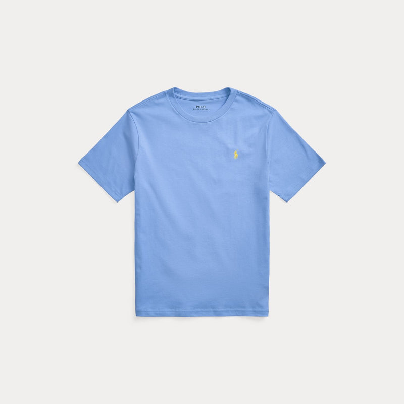 Ralph Lauren Regular T-Shirt Lake Blue Yellow Horse