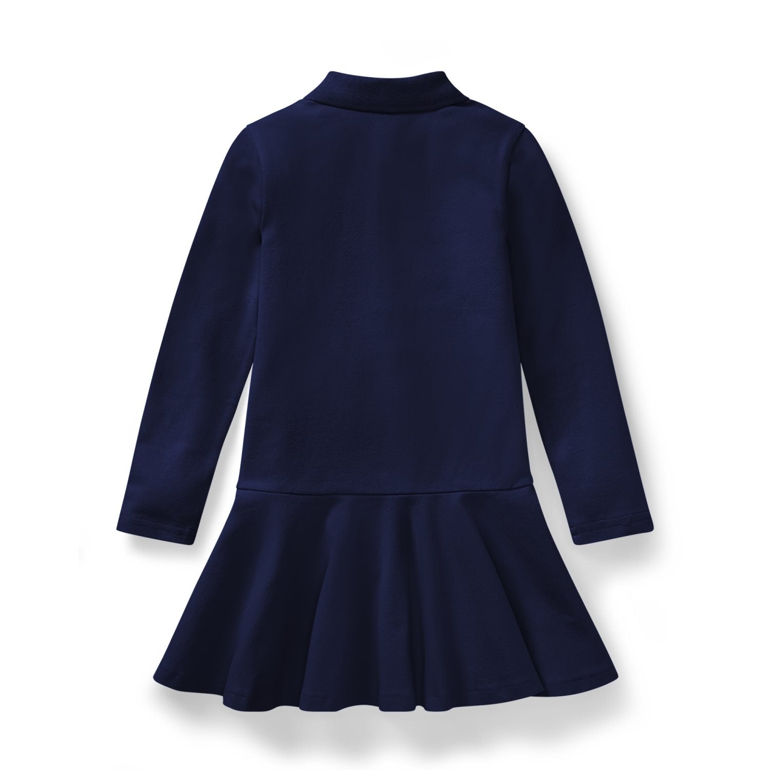 Ralph Lauren Stretch Cotton Mesh Polo Dress Navy