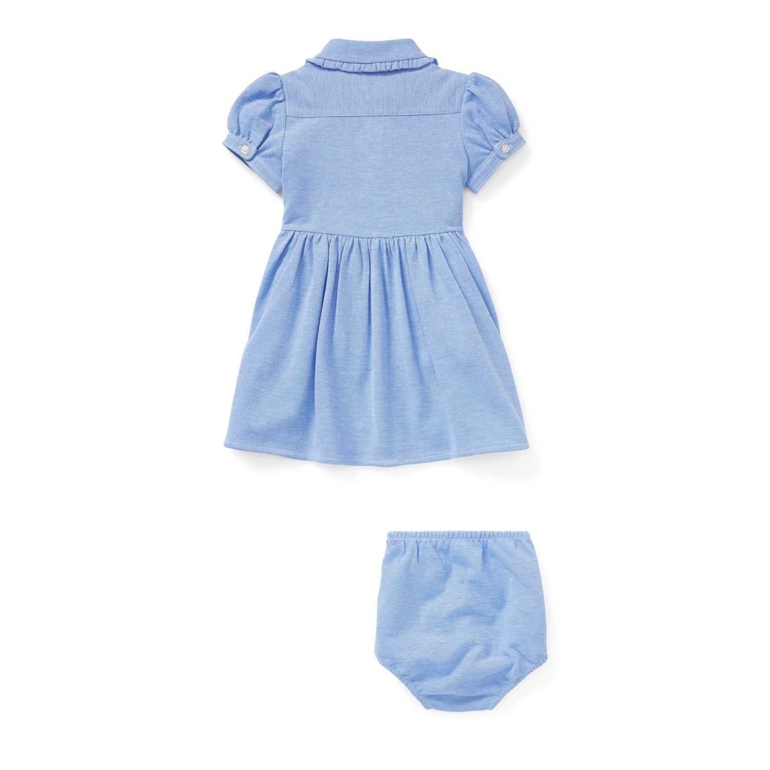 Ralph Lauren Oxford Dress Harbor Island Blue 2pc