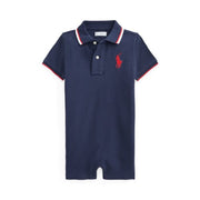 Ralph Lauren Big Pony Cotton Mesh Polo Shortall Navy