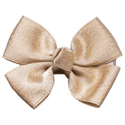 Mellomstor Sløyfe Gold Metallic