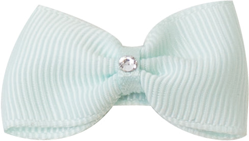 Liten babysløyfe med krystall Ice Mint