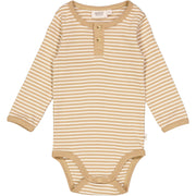 Wheat Body Placket Edgeband cappuccino stripe
