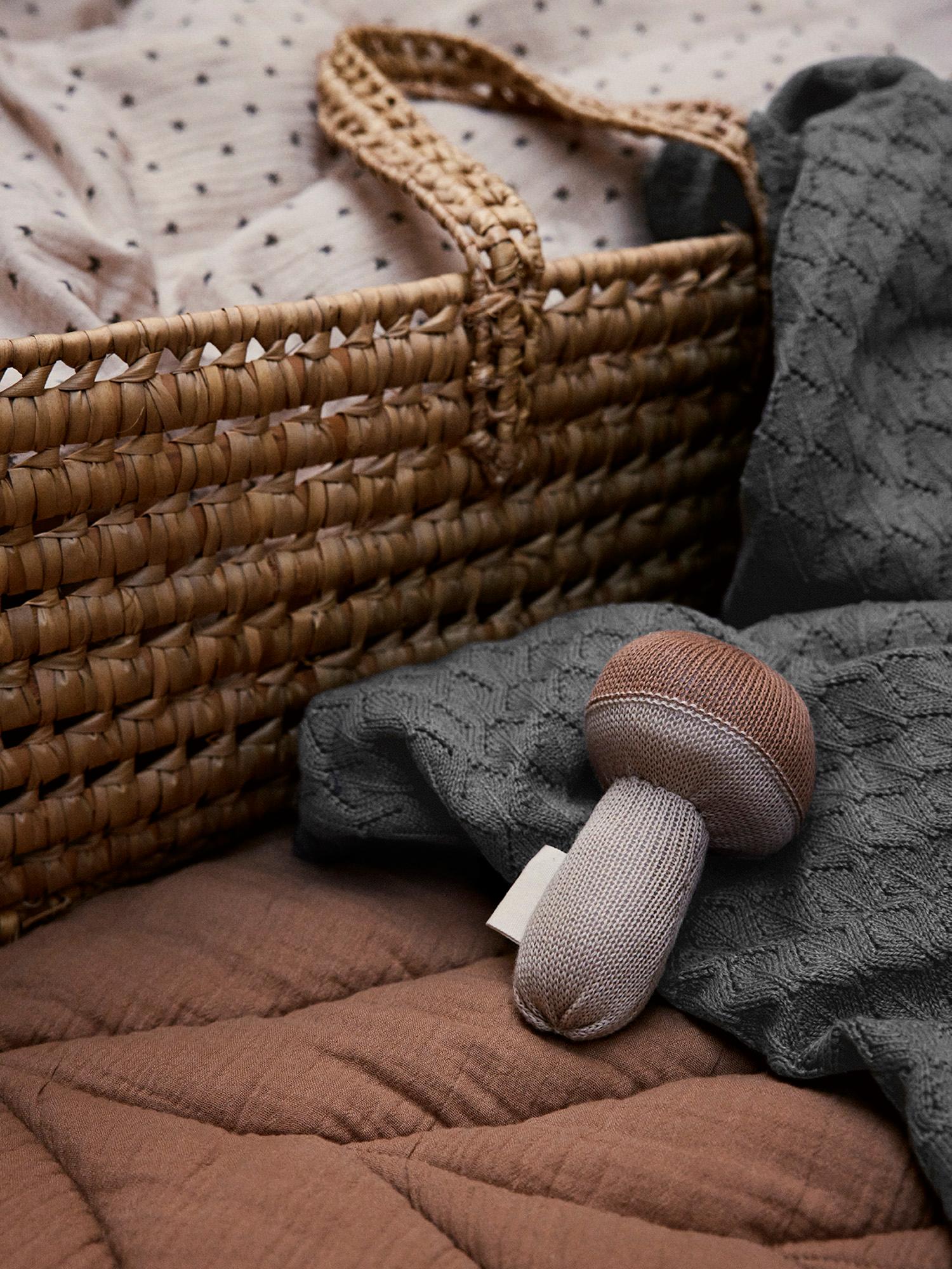 Lil Atelier Lumin Knit Mushroom