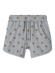 Lil Atelier Fagmo Loose Swim Shorts - Harbour Miste