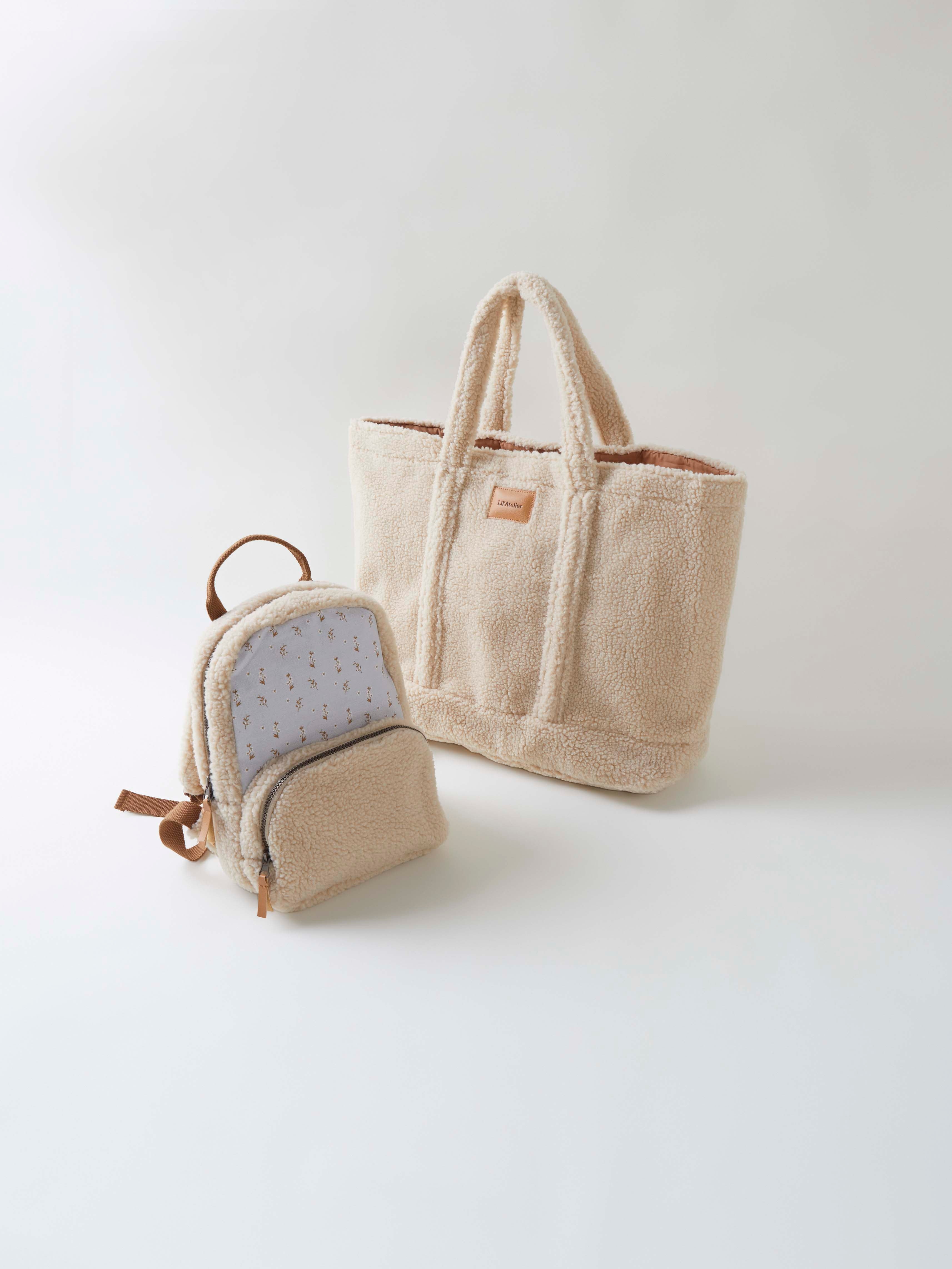 Lil Atelier Danco SHERPA BAG Blue