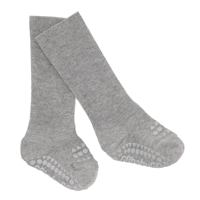 GoBabyGo Non-slip socks - Bamboo Grey Melange