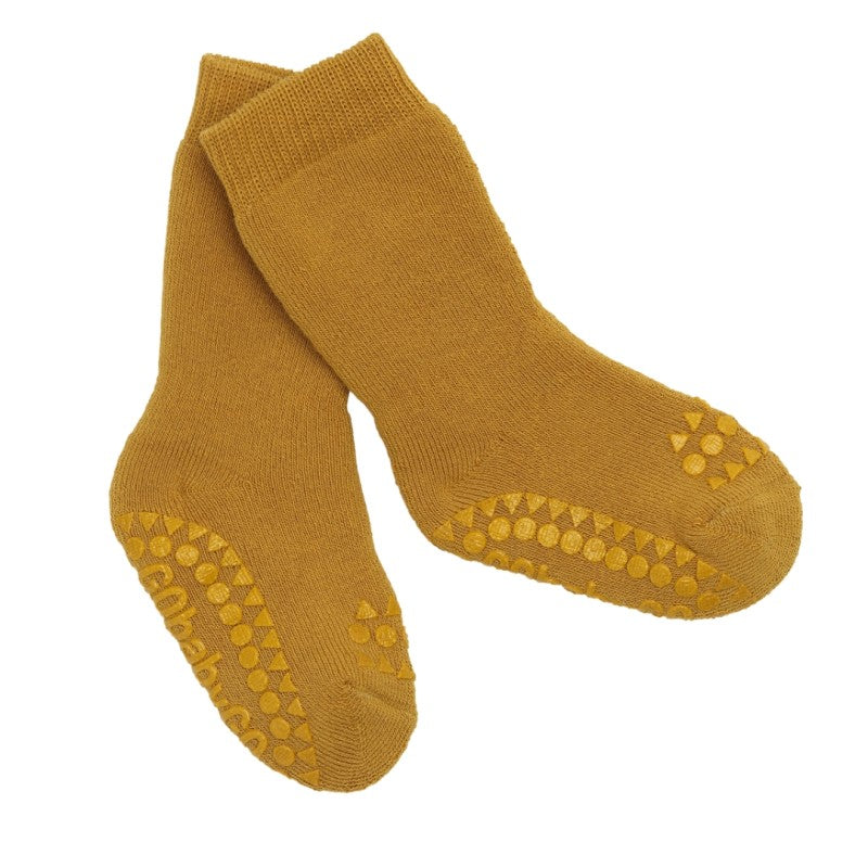 GoBabyGo Non-slip socks Mustard