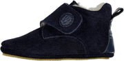 Wheat Angel Wool Indoor Shoe Navy