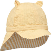 Liewood Gorm Reversible seersucker stripe: Jojoba/White