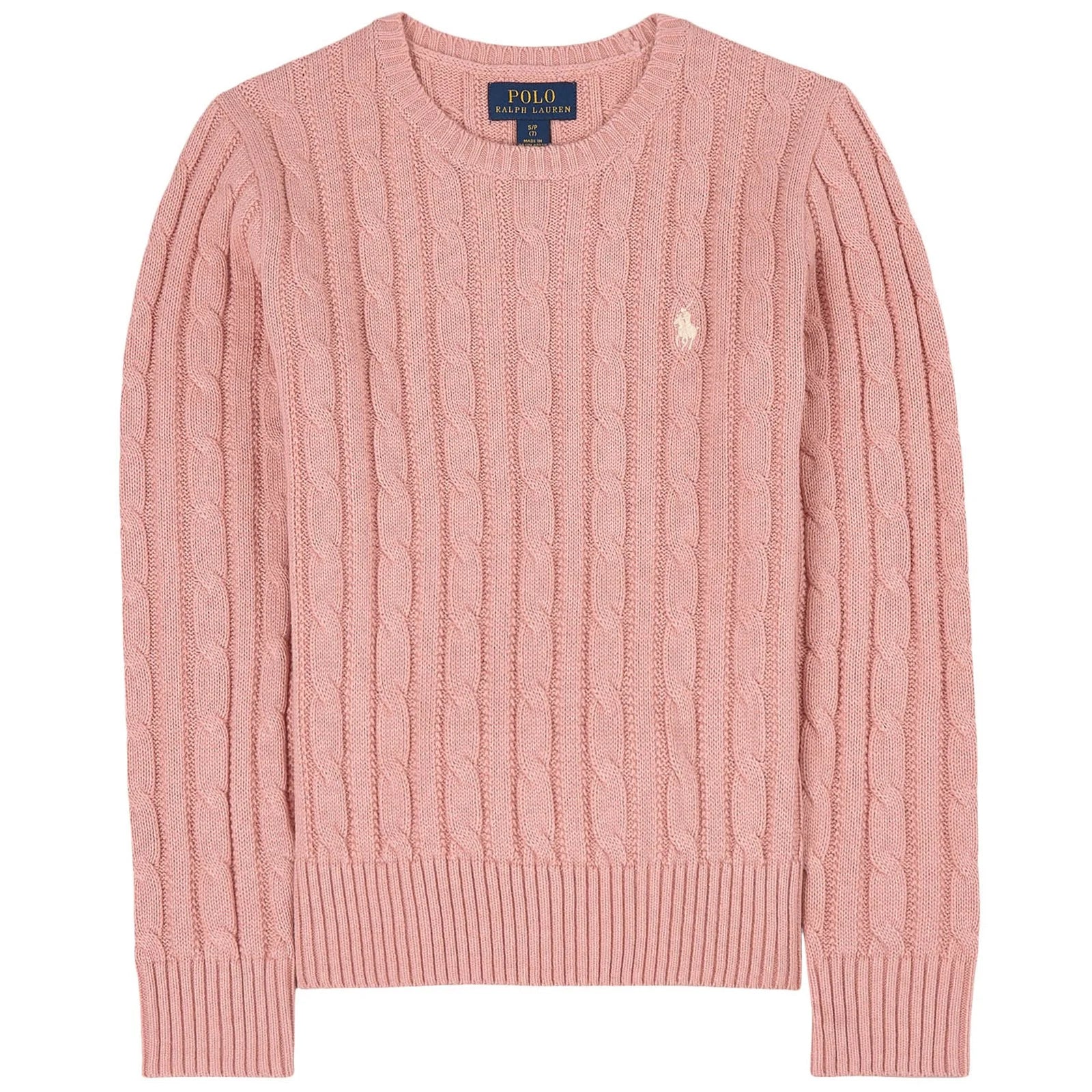 Ralph Lauren Cable Cotton Adirondack Pink
