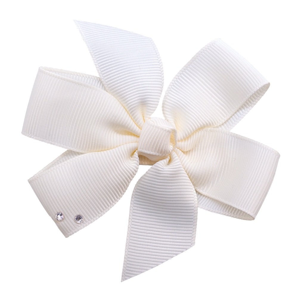 Stor Sløyfe Antique White uten diamant