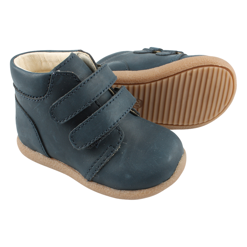 Enfant Beginner Shoes Velcro Navy