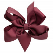 Ekstra Stor sløyfe (4 loop) Burgundy