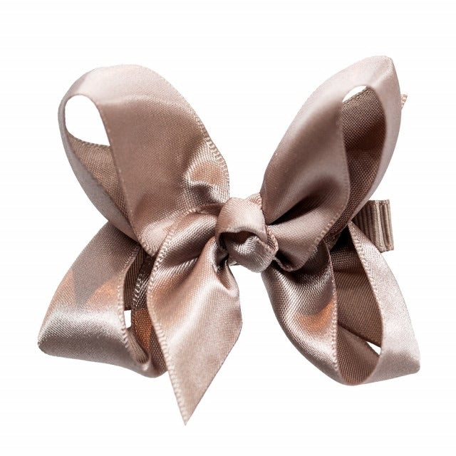 Stor sløyfe sateng Ginger Snap