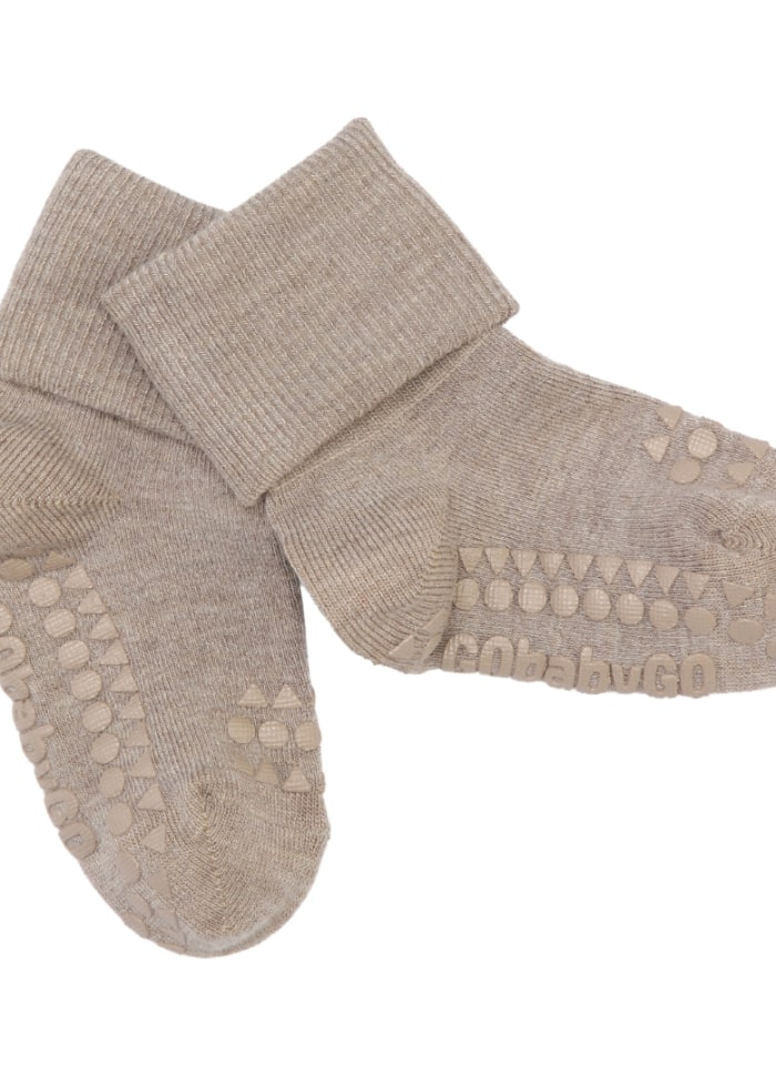GoBabyGo Non-slip socks - Sand