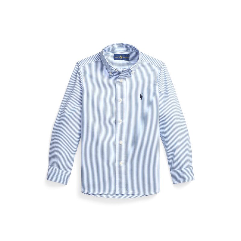 Ralph Lauren Slim Striped Oxford Shirt BLUE/WHITE