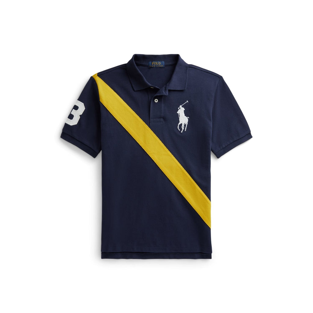 Ralph Lauren Short Sleeve Polo Shirt Navy Multi