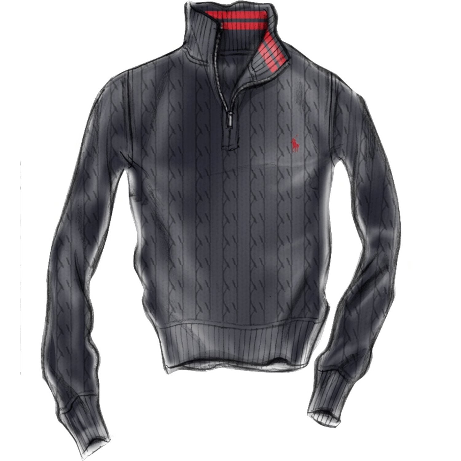 Ralph Lauren Halfzip Navy