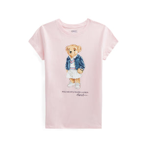Ralph Lauren Bear T-shirt Hint Of Pink