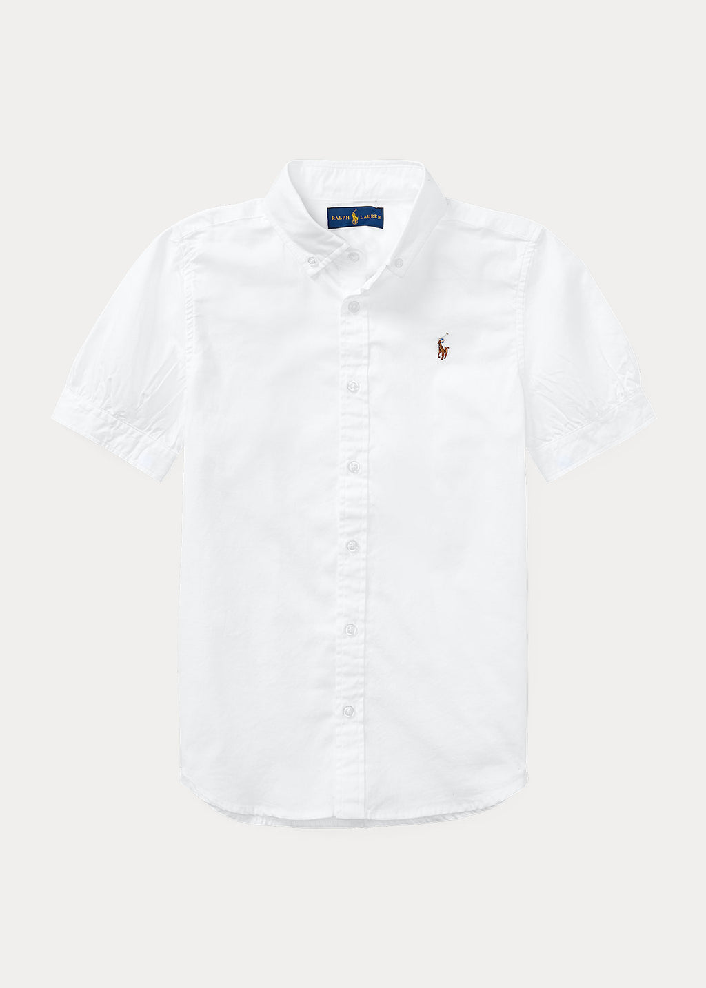 Ralph Lauren Shirt Short Sleeve Girl White